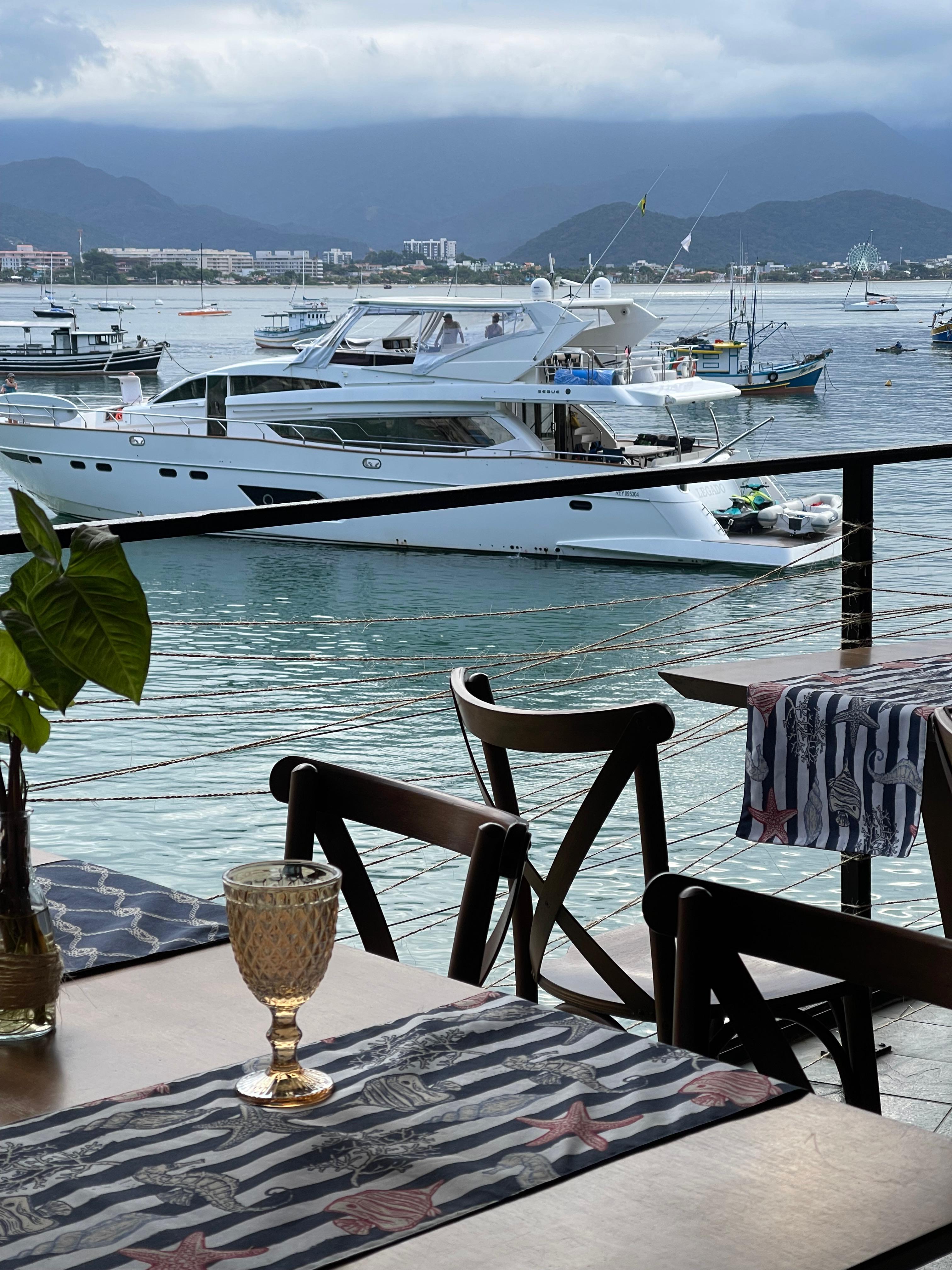 Restaurante Mangatá - vista para o mar